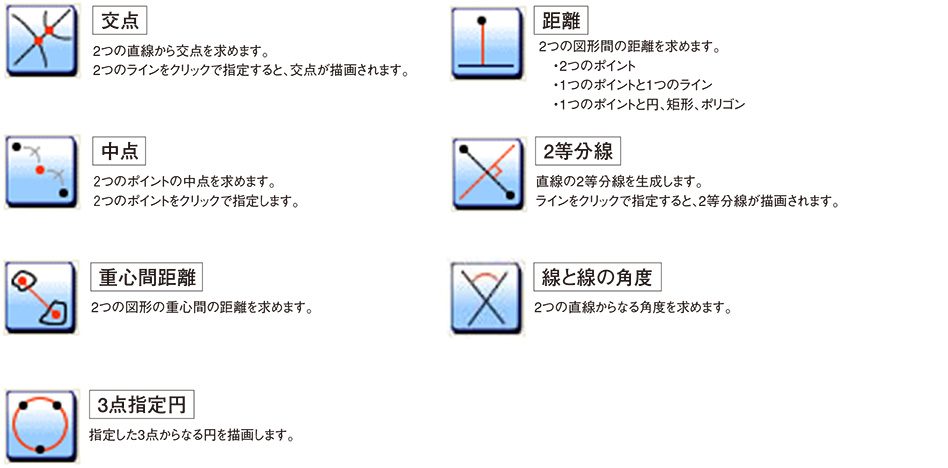 図形間計測